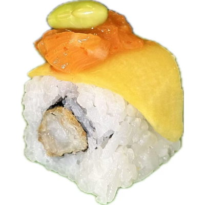 Tempura mango